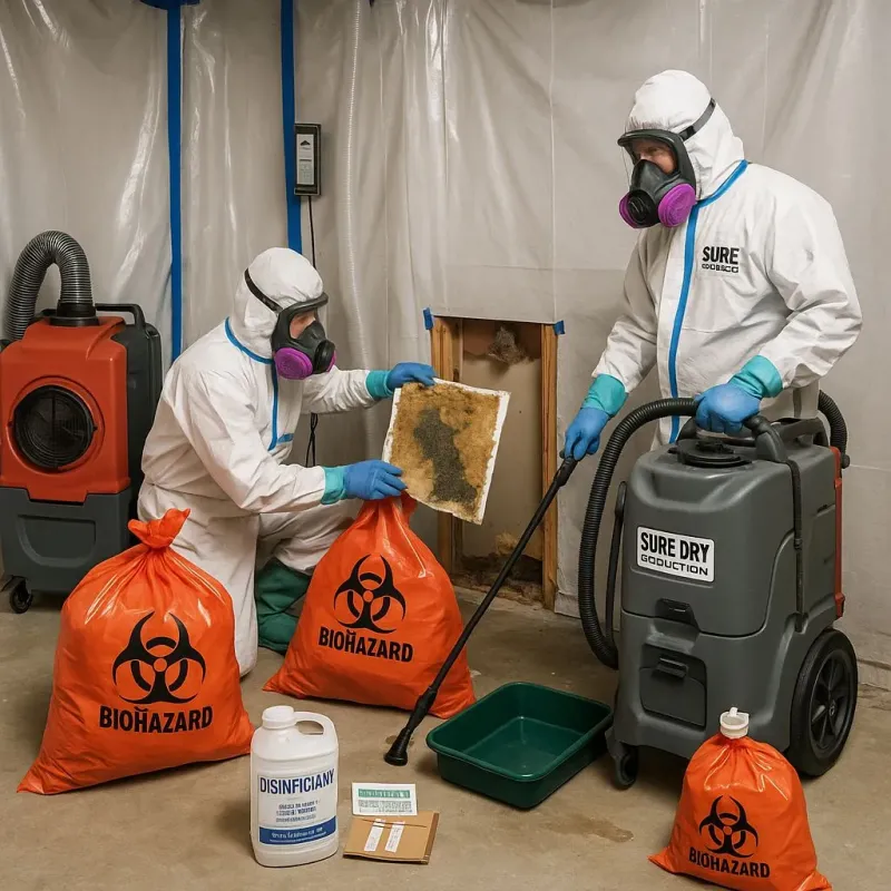 Contaminated Water Handling Protocols process in Sylvan Lake, MI