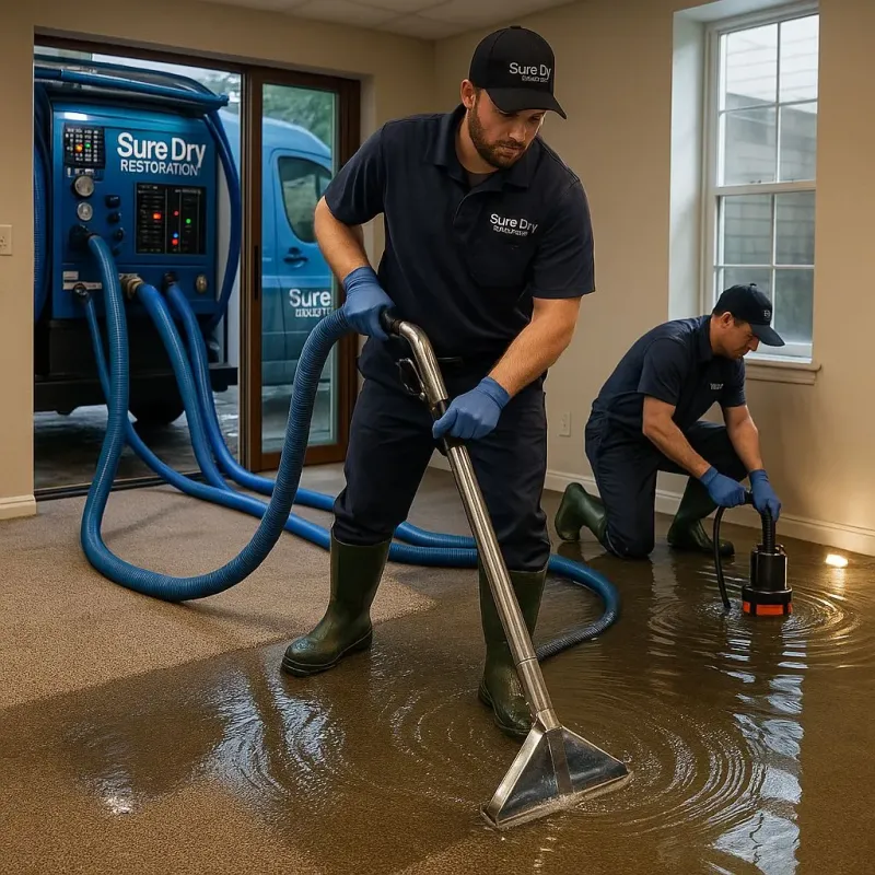 Water Extraction and Removal process in Sylvan Lake, MI